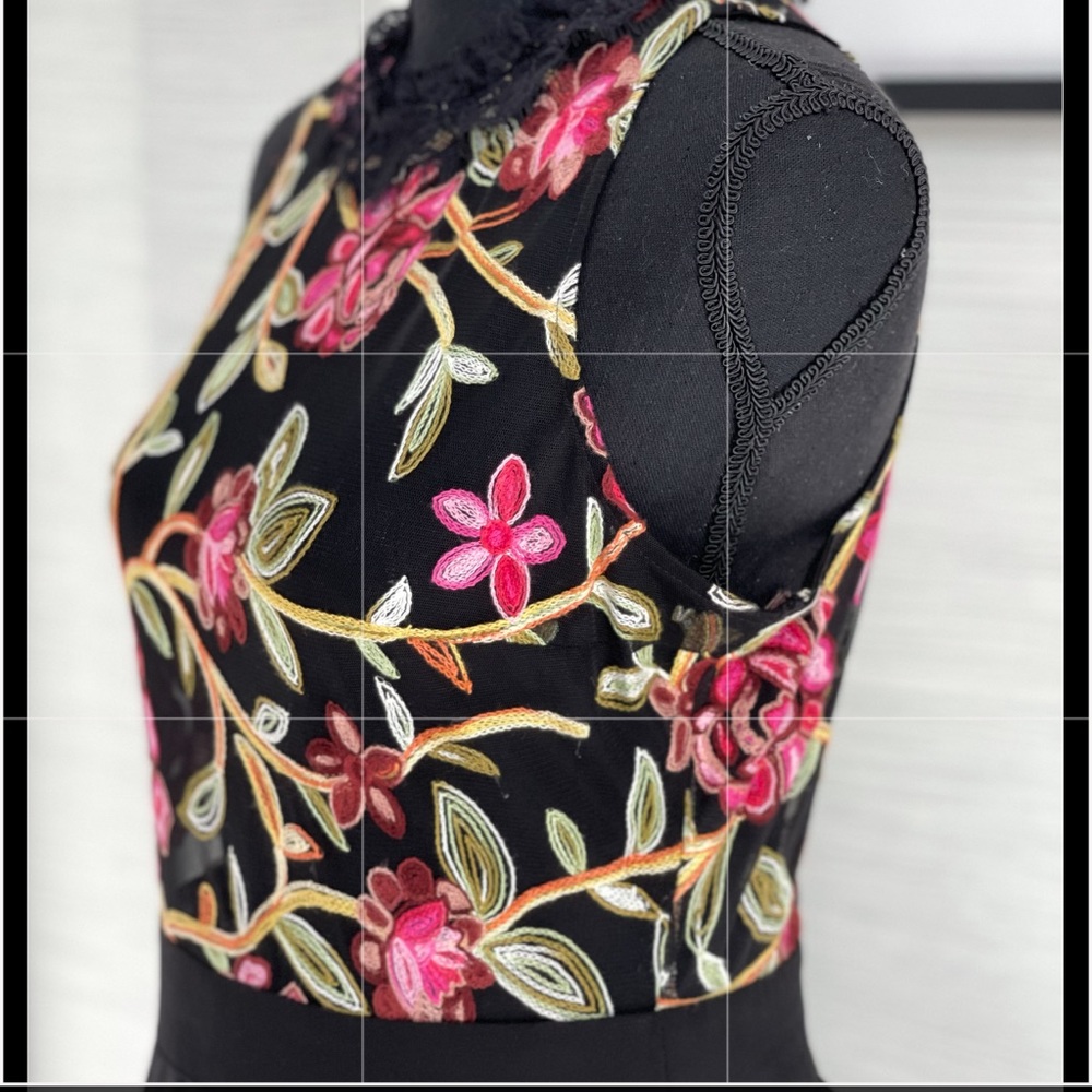 Embroidered romper